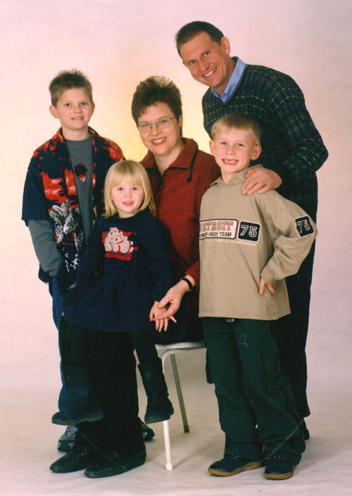 Familienfoto Dez. 2002